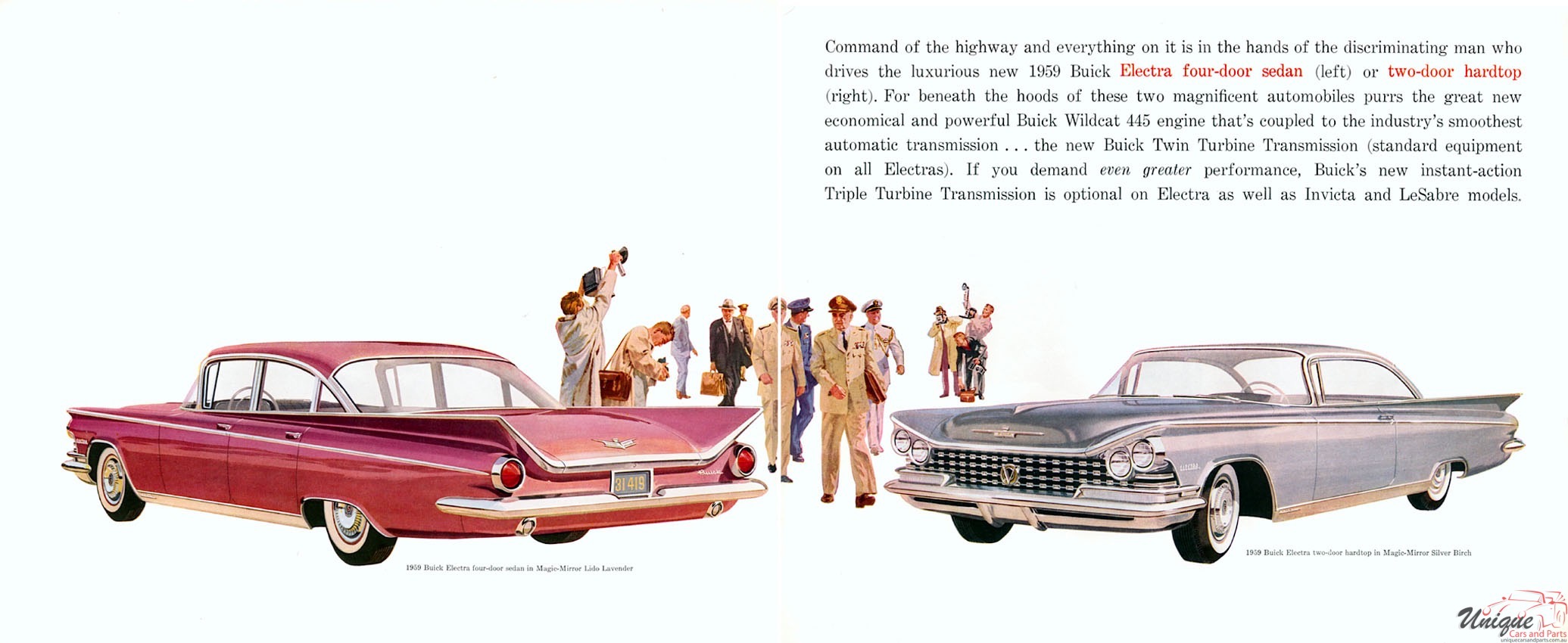 1959 Buick Brochure Page 1